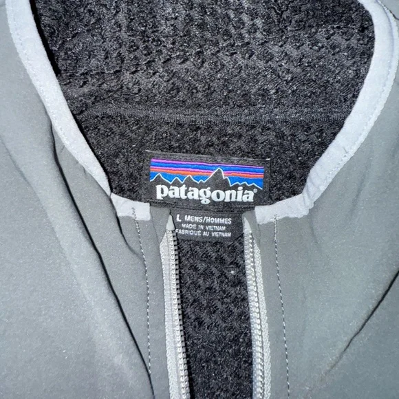 Men's Grey Patagonia Snap Dry Hoody - Picture 7 of 8